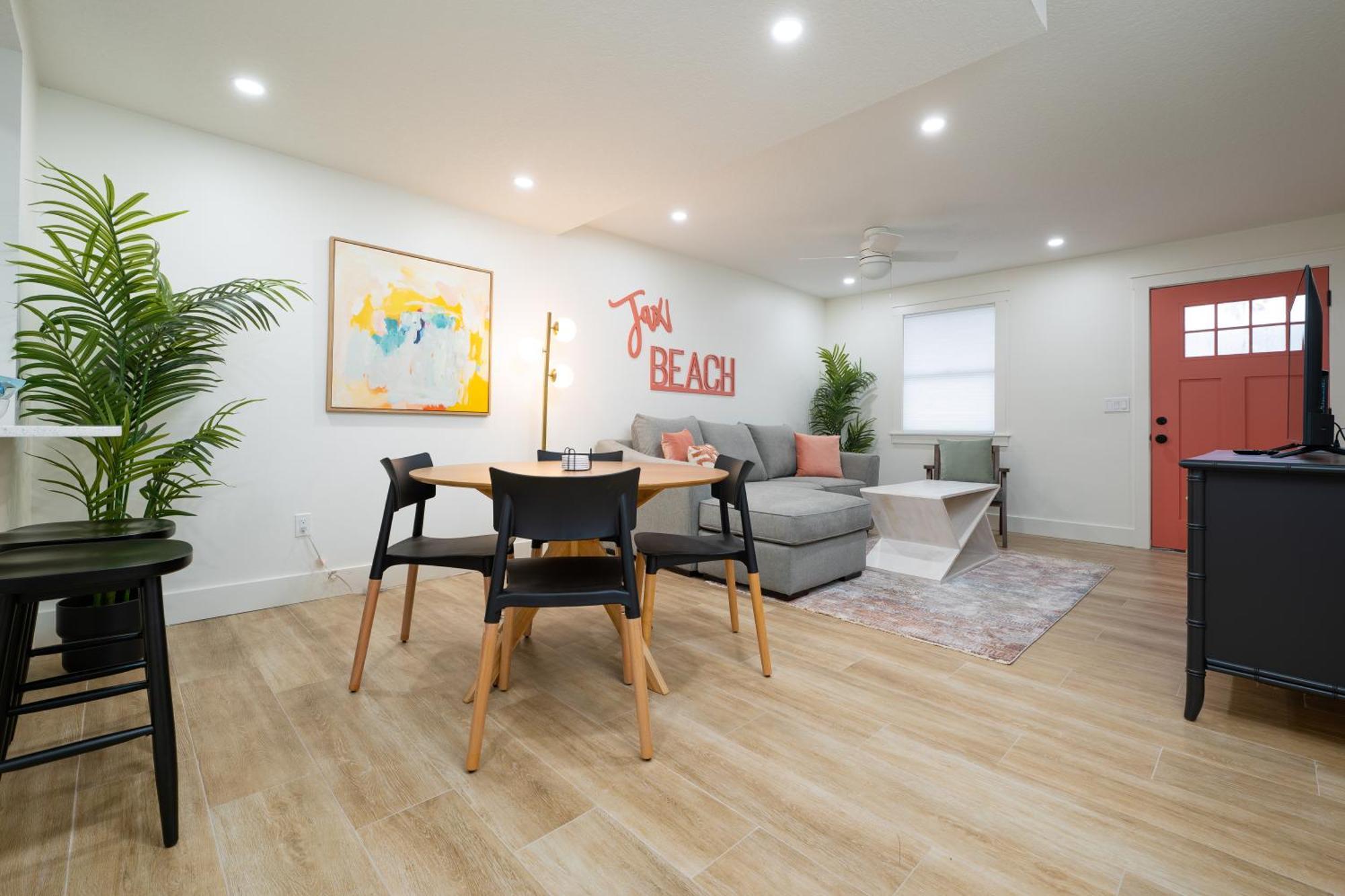 Be A Nomad Lovely 2Br 1Blk From The Ocean Jacksonville Beach Kültér fotó